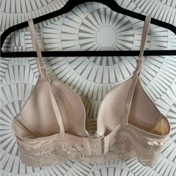 Aerie Women’s Cream Demi Bra with‎ Lace Size 38B - Picture 2 of 6